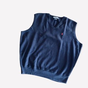 Polo V-Neck Golf Vest